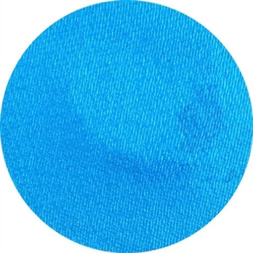Superstar Aqua Face & Body Paint - London Sky Blue Shimmer 213 (45 Gm) - Image 2