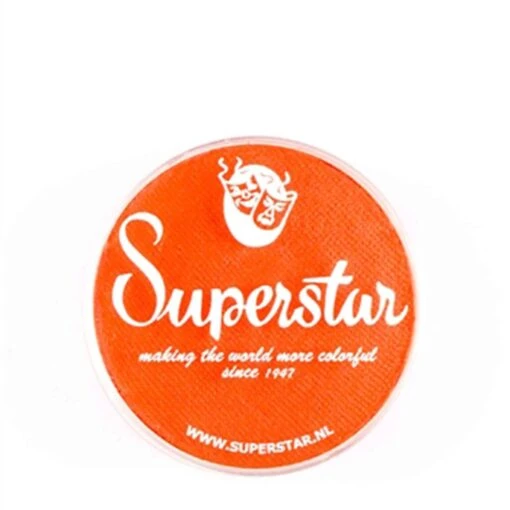 Superstar Aqua Face & Body Paint - Bright Orange 033 (16 Gm)