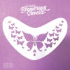 Art Factory Boomerang Face Painting Stencil - Butterfly