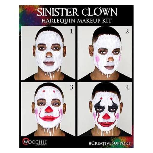 Woochie Water Activated Makeup Kit - Harlequin - Image 4