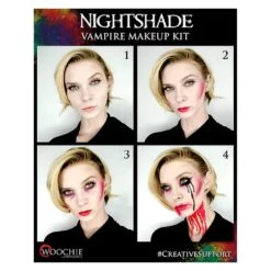 Woochie Water Activated Makeup Kit - Vampire -Snazaroo Shop bk007 b