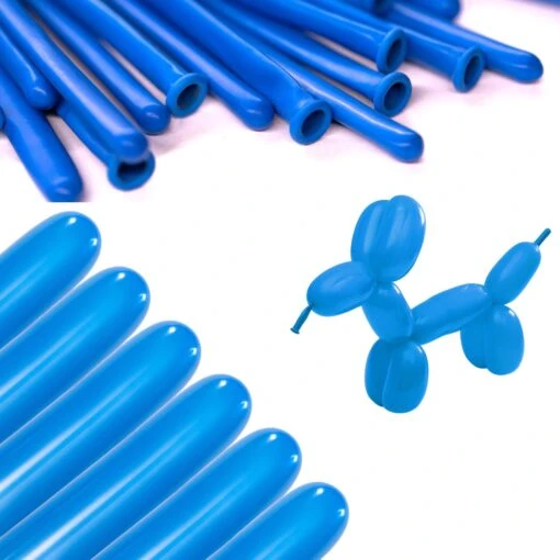 Clownatex 260 Balloons - Blue (100 Pcs) - Image 3