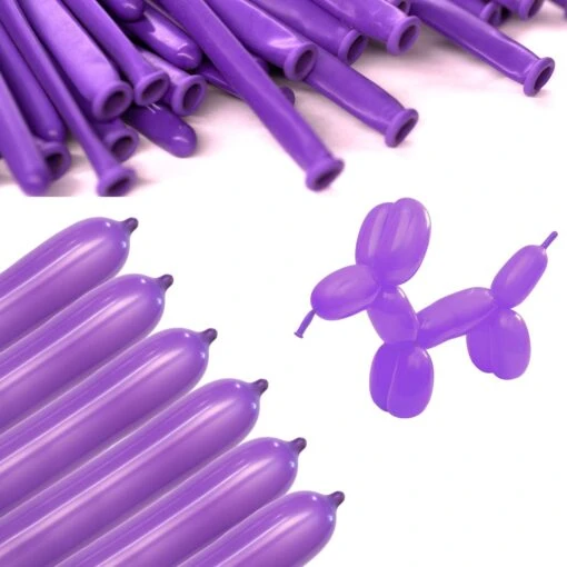 Clownatex 260 Balloons - Lilac (100 Pcs) - Image 3