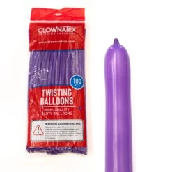 Clownatex 260 Balloons - Lilac (100 Pcs)