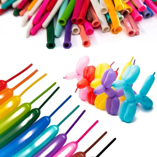 Clownatex 260 Balloons - Party Assortment (100 Pcs) - Image 3
