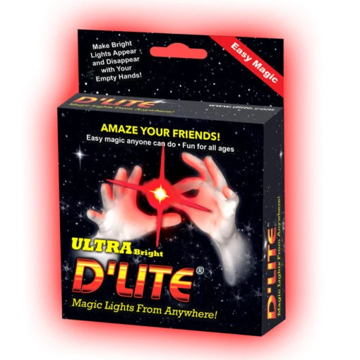 D'lite Dazzle Red Thumb Tip - Regular Size (Pair)