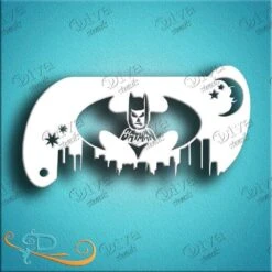 Diva Stencil - Forehead Batman Band