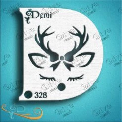 Diva Stencil - Diva Demi Deer Girl