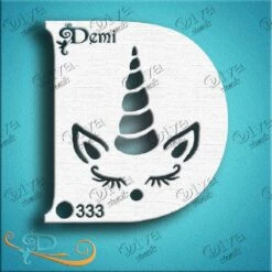 Diva Stencil - Diva Demi Unicorn