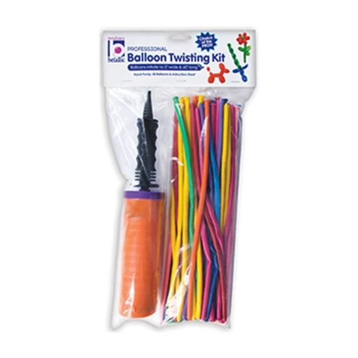 Betallatex Balloon Twisting Kit With Assorted 260B Balloons