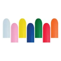 Betallatex 160B Solid Latex Balloons - Fashion Assortment (100/pack)