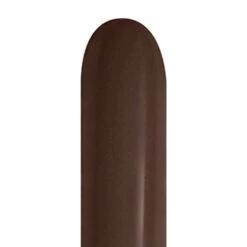 Betallatex 260B Solid Latex Balloons - Deluxe Chocolate (50/pack)