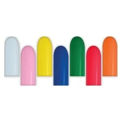 Betallatex 360B Solid Latex Balloons - Fashion Assortment (50/pack)