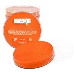 FAB Orange Superstar Face Paint - Tiger Shimmer 136 (45 Gm)
