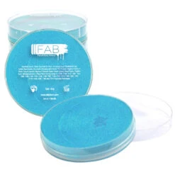 FAB Blue Superstar Face Paint - Ziva Blue Shimmer 220 (45 Gm)