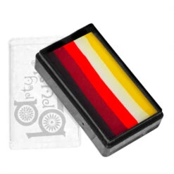 Silly Farm Arty Brush Split Cakes - Fire (20 G)