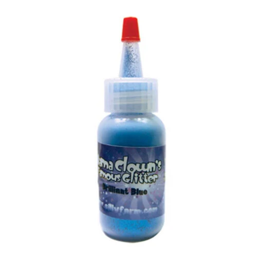 Mama Clown Opaque Glitter - Brilliant Blue (1 Oz)