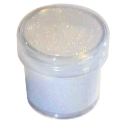 Mama Clown Iridescent Glitter Jar - White Glitter Dust (1 Oz)