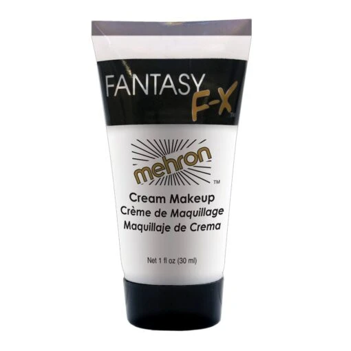 Mehron Fantasy FX Face Paint Tubes - White (1 Oz)