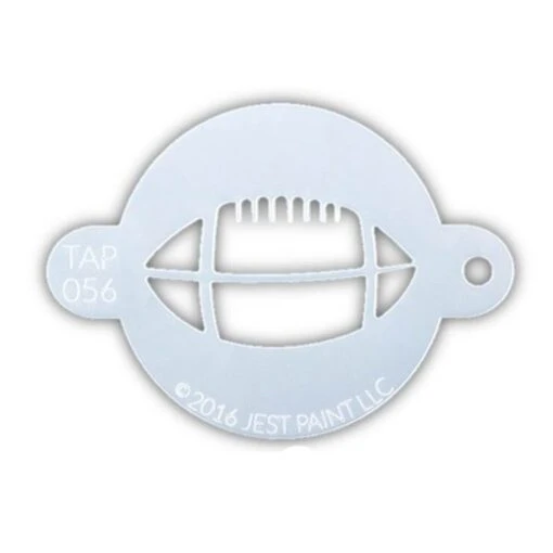 TAP Face Paint Stencil - Football (056)