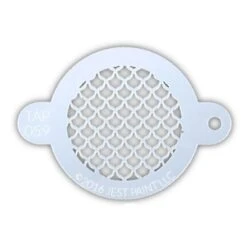 TAP Face Paint Stencil - Fish Scales (059)