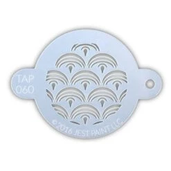 TAP Face Paint Stencil - Mermaid Scales (060)