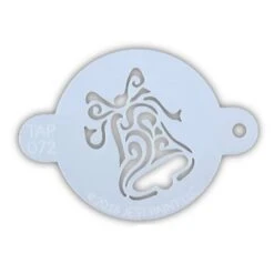 TAP Face Paint Stencil - Christmas Bell (072)