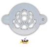 TAP Face Paint Stencil - Mermaid Crown Clam Shell (102)