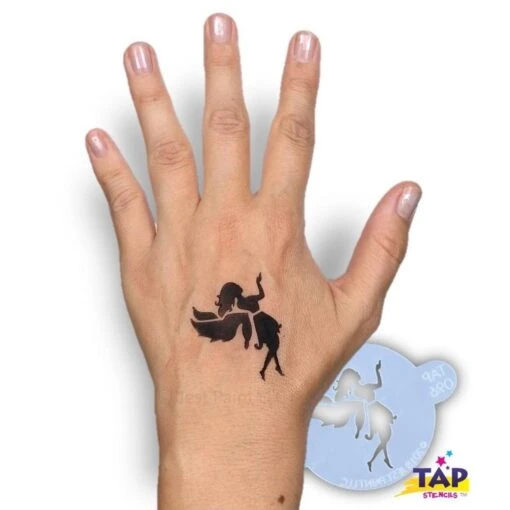 TAP Face Paint Stencil - Dancing Little Fairy (096) - Image 2