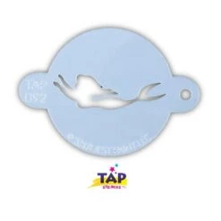 TAP Face Paint Stencil - Swimming Mermaid (092)