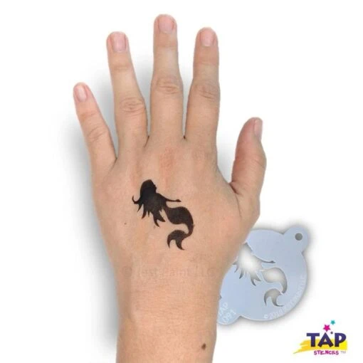 TAP Face Paint Stencil - Mystical Mermaid (091) - Image 2