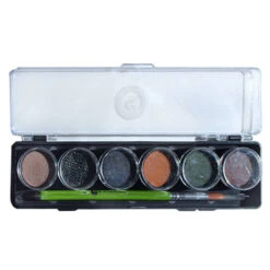 Cameleon 6 Color Mini Face Paint Palettes - Scare Me (8 Gm)
