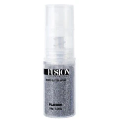 Fusion Body Art Body Glitter Spray Pump - Platinum (10 Gm)