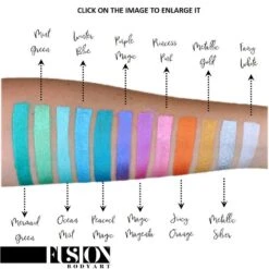 Fusion Body Art Face & Body Paint - Pearl Fairy White (25 Gm) -Snazaroo Shop jpfbapl106 b