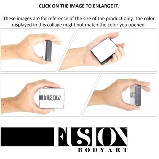 Fusion Body Art Face & Body Paint - Prime Paraffin White (90 Gm) - Image 3