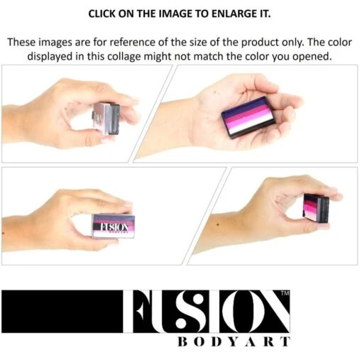 Fusion Body Art One Stroke Split Cake - Wild Berry (30 Gm) - Image 3