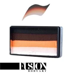 Fusion Body Art One Stroke Split Cake - Furry Critters (30 Gm)