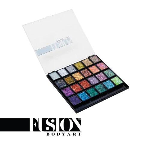 Fusion Body Art Color Shifting Glitter Cream Palette - Image 2