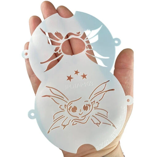 TAP Face Paint Double Stencils - Big Eyes Fairy (103) - Image 2