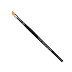 Mehron Stageline Golden Nylon Brush - Angle (1/4")
