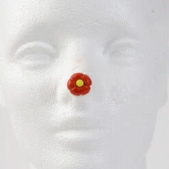 Jim Howle Clown Nose Tips - Flower Size D (Dime) - 11/16"