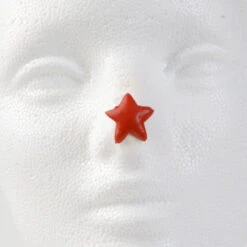 Jim Howle Clown Nose Tips - Star Size B (Nickel) - 13/16"