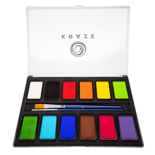 Kraze FX Face Paint 12 Color Essential Palette (12 X 10 Gm)