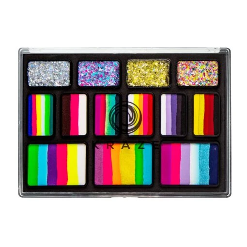 Kraze FX Paint & Sparkle Split Cake Palette By Jacqueline Howe - Image 2