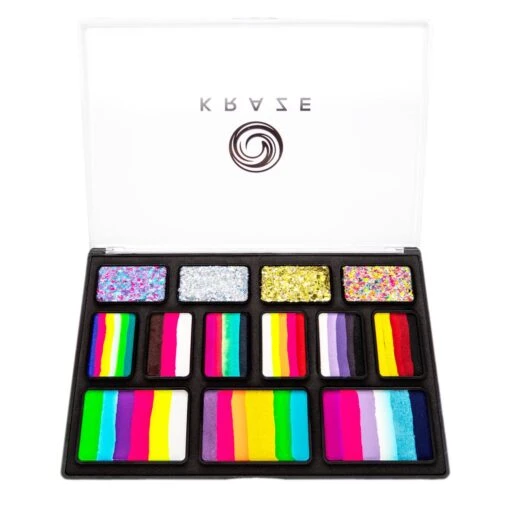 Kraze FX Paint & Sparkle Split Cake Palette By Jacqueline Howe
