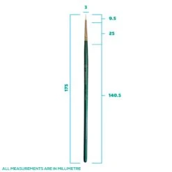 Kraze Face Painting Brush, Round #1 -Snazaroo Shop kzbrr1 c 5fdb3baf 6c64 4452 881e 16c5aeeb2c2e
