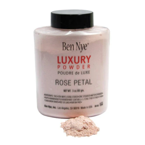 Ben Nye Bella Luxury Powder - Rose Petal (Shaker Bottle, 3 Oz)