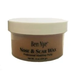 Ben Nye Nose & Scar Wax - Light Brown (8 Oz)