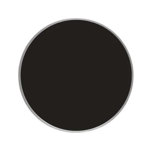 Kryolan Aquacolor Black Face Paints (8 Ml)