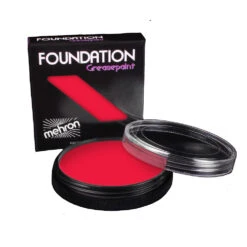Mehron Foundation Grease - Really Bright Red (1.25 Oz)